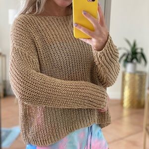 Zara crochet sweater